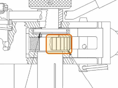 C07887 Ratchet Wheel