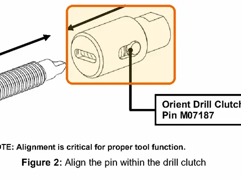 UL-CLUTCH-KIT Drill Clutch Kit – M04298 Drill Clutch, M05887 Spring, M07187 Coupler Pin & M31797 Drill Clutch Adapter