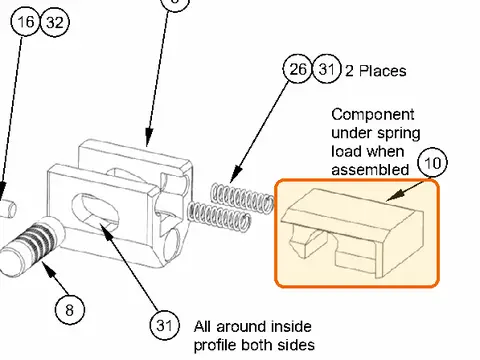 M09187 Gripper Guide