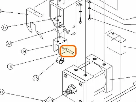 S22987 Pin, Cam Roller