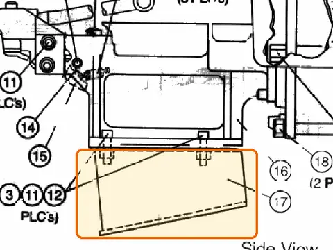 S46987 Base, Inclined